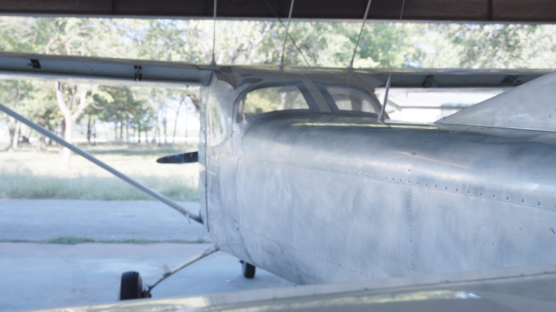 N35715 stripped — nose section